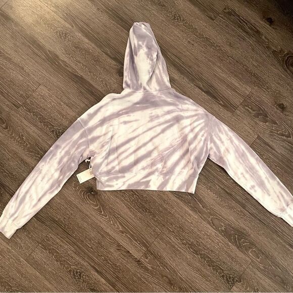 Good American tie die crop hoodie - Picture 6 of 6